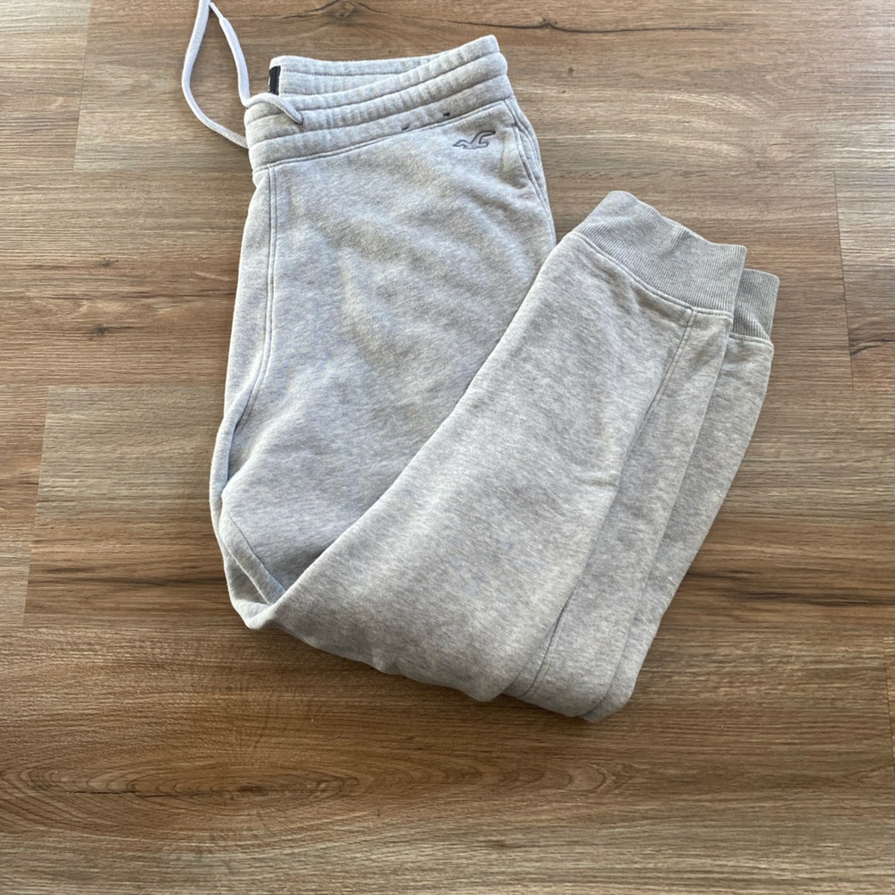Hollister Light Gray Sweatpants